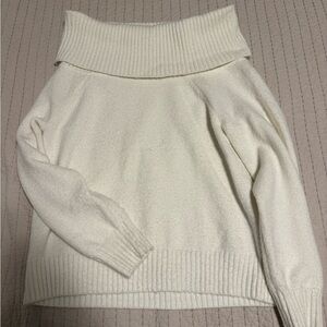 BP Off-the-Shoulder Cream Sweater